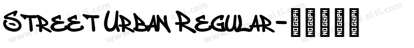 Street Urban Regular字体转换